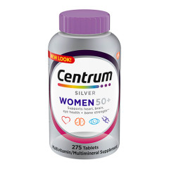 Centrum Silver Women's 50+ 女性銀寶善存綜合維他命 (275顆) Centrum Silver Women's 50+ 女性銀寶善存綜合維他命 (275顆)