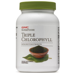 GNC Superfoods Triple Chlorophyll 三重葉綠素 (90顆軟膠囊)