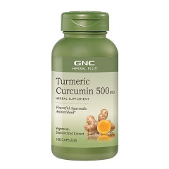 GNC Herbal Plus Turmeric Curcumin 500mg 姜黄素 (100顆素食膠囊) GNC Herbal Plus Turmeric Curcumin 500mg 姜黄素 (100顆素食膠囊)