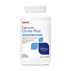 GNC Calcium Citrate Plus with Magnesium & D3 檸檬酸鈣 加 鎂和D3 (180顆膜衣錠) GNC Calcium Citrate Plus with Magnesium & D3 檸檬酸鈣 加 鎂和D3 (180顆膜衣錠)