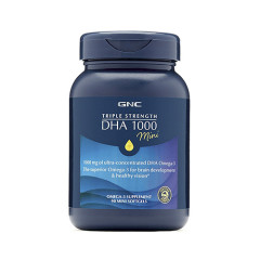 GNC Triple Strength DHA 1000 Mini 三倍強效二十二碳六烯酸 (90顆 迷你膠囊) GNC Triple Strength DHA 1000 Mini 三倍強效二十二碳六烯酸 (90顆 迷你膠囊)