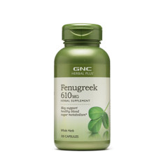 GNC Herbal Plus Fenugreek 610 mg 葫蘆巴 (100顆膠囊)