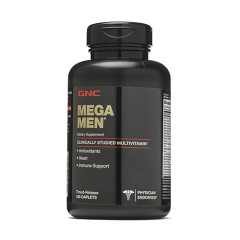 GNC MEGA MEN 美佳男用長效型綜合維他命 (180顆膠囊碇) GNC MEGA MEN 美佳男用長效型綜合維他命 (180顆膠囊碇)