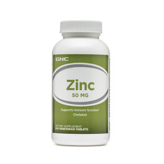 GNC Zinc 50mg 葡萄糖酸鋅 (250顆 素食錠) GNC Zinc 50mg 葡萄糖酸鋅 (250顆 素食錠)