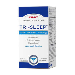 GNC Preventive Nutrition Tri-Sleep 三層睡眠 (60 顆 膜衣錠) GNC Preventive Nutrition Tri-Sleep 三層睡眠 (60 顆 膜衣錠)