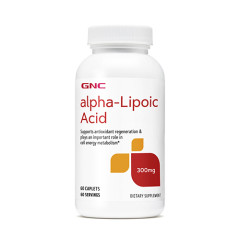 GNC Alpha-Lipoic Acid 300mg 硫辛酸 (60顆 膜衣錠)
