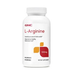 GNC L-Arginine 500mg 精氨酸 (90顆 膠囊) GNC L-Arginine 500mg 精氨酸 (90顆 膠囊)