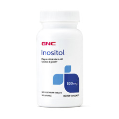 GNC Inositol 500mg 肌醇 (100顆 藥錠)