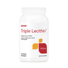 GNC Triple Lecithin 1200mg 三重卵磷脂 (90顆 軟膠囊)