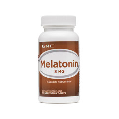GNC Melatonin 3mg 褪黑激素 (120顆 素食錠) GNC Melatonin 3mg 褪黑激素 (120顆 素食錠)