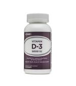 GNC VITAMIN D-3 5000IU 維生素 D3 (180顆 藥錠)