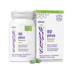 GNC WOMEN'S 50 Plus 銀髮美佳強效綜合維他命 (120顆膠囊碇)
