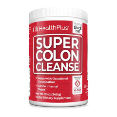 Health Plus Inc Super Colon Cleanse 超級清腸纖維素粉 (12 oz - 340 g) Health Plus Inc Super Colon Cleanse 超級清腸纖維素粉 (12 oz - 340 g)
