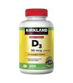 Kirkland Signature Vitamin D3 2000IU 維生素 D3  (600 顆軟膠囊)