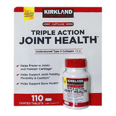 Kirkland Signature Triple Action Joint Health 膠原蛋白+透明質酸 (110 顆) Kirkland Signature Triple Action Joint Health 膠原蛋白+透明質酸 (110 顆)