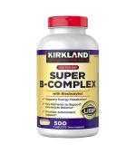 Kirkland Signature Super B-Complex 超級維生素 B群 含電解質 (500 顆)