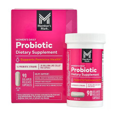 Member's Mark Women's Daily Probiotic 婦女專用益生菌 (90顆膠囊) Member's Mark Women's Daily Probiotic 婦女專用益生菌 (90顆膠囊)
