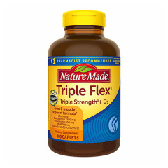 Nature Made Triple Strength TripleFlex + D3 強效三好葡萄糖胺含維生素 D3 (200 顆膜衣錠) Nature Made Triple Strength TripleFlex + D3 強效三好葡萄糖胺含維生素 D3 (200 顆膜衣錠)