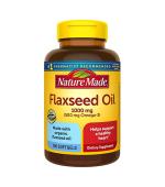 Nature Made Flaxseed Oil 1000mg 亞麻籽油 (100 顆軟膠囊)