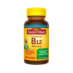 Nature Made Vitamin B12 1000mcg 維生素 B-12 櫻桃口味 (50 顆舌下錠)