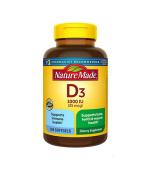 Nature Made Vitamin D3 1000IU 維生素D3 (650 顆軟膠囊)