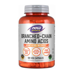 Now Sports Branched-Chain Amino Acids 支鏈胺基酸 (120 顆 膠囊) Now Sports Branched-Chain Amino Acids 支鏈胺基酸 (120 顆 膠囊)