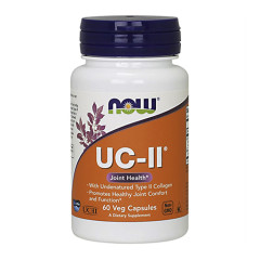Now Foods UC-II Collage 二型天然活性骨膠原蛋白 (60 顆 素食膠囊) Now Foods UC-II Collage 二型天然活性骨膠原蛋白 (60 顆 素食膠囊)