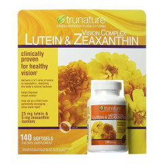 TruNature Vision Complex Lutein & Zeaxanthin 葉黃素&玉米黃素護眼處方 (140 顆膠囊) TruNature Vision Complex Lutein & Zeaxanthin 葉黃素&玉米黃素護眼處方 (140 顆膠囊)